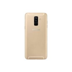 Vitre arrière + vitre caméra Or Samsung Galaxy A6 Plus 2018 A605F (Officiel)