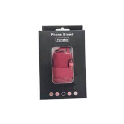 Support en Métal pliable rouge Smartphone/Tablette avec packaging