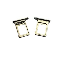 Tiroir Double SIM Or iPhone 14 Pro (Compatible)