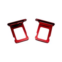 Tiroir Double SIM Rouge iPhone 14 Plus (Compatible)