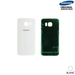Vitre Arrière Blanche samsung Galaxy S6 edge (G925F)   (officiel)