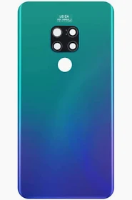 Vitre Arrière + Lentille Caméra Bleue Aurore Huawei Mate 20 (Compatible)