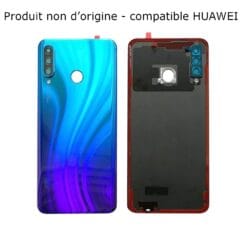 Vitre Arrière + Lentille Caméra Bleue Huawei P30 Lite (24MP) (Compatible)