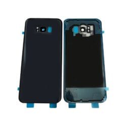 Vitre Arrière + Lentille Caméra Grise Samsung Galaxy S8+ (Compatible)