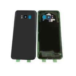 Vitre Arrière + Lentille Caméra Grise Samsung Galaxy S8 (Compatible)