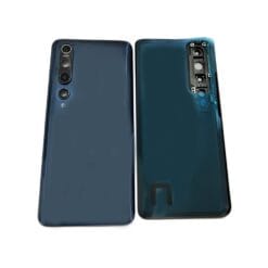 Vitre Arrière + Lentille Caméra Grise Xiaomi Mi 10 5G (Compatible)