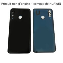 Vitre Arrière + Lentille Caméra Noire Huawei P30 Lite 48MP (Compatible)