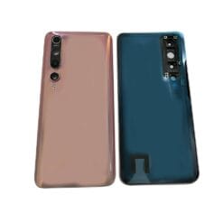Vitre Arrière + Lentille Caméra Rose Xiaomi Mi 10 5G (Compatible)