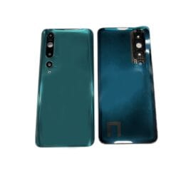 Vitre Arrière + Lentille Caméra Verte Xiaomi Mi 10 5G (Compatible)