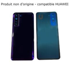 Vitre Arrière + Lentille Caméra Violette Huawei P40 Lite 5G (Compatible)
