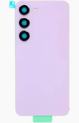 Vitre arrière + lentille caméra lavande Samsung Galaxy S23 (S911B) (officiel)