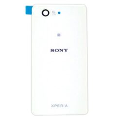 Vitre Arrière + Vitre Caméra Blanche Sony Xperia Z3 Compact (Compatible)