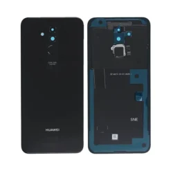 Vitre Arrière + Vitre Caméra Noire Huawei Mate 20 Lite (Compatible)