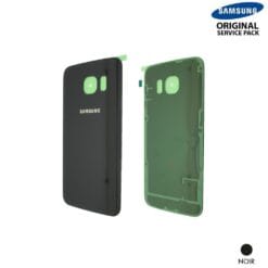 Vitre Arrière noire Samsung Galaxy S6 edge (G925F)  (officiel)