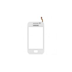 Vitre Tactile Blanche Samsung Galaxy Ace (S5830) (avec sticker) (Compatible)