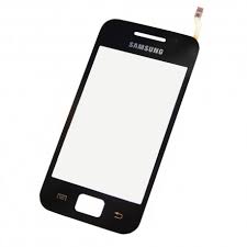 Vitre Tactile Noire Galaxy Ace (S5830) (avec sticker) (Compatible)