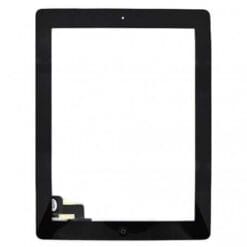 Vitre tactile Noire iPad 9.7 (2e Gén) (Compatible)"
