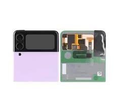 Vitre Arrière Supérieure + Vitre Caméra Violette Samsung Galaxy Z Flip 3 5G F711B (Officiel)