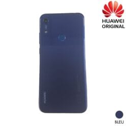 Vitre arrière + Lentille caméra + capteur d'empreinte Huawei Y6s (Officiel) Bleue