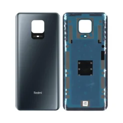 Vitre Arrière + Lentille Caméra Noire Xiaomi Redmi Note 9S (Compatible)