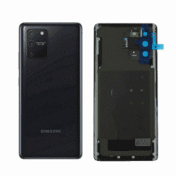 Vitre arrière + lentille caméra noire Samsung Galaxy S10 Lite SM-G770F (officiel)