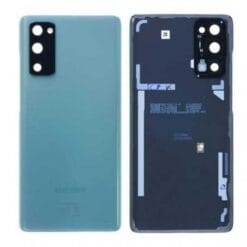 Vitre arrière + vitre caméra Verte Samsung Galaxy S20 FE / S20 FE 5G G780F / G781B (officiel)