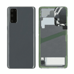 Vitre Arrière + Lentille Caméra Grise Samsung Galaxy S20 Plus (Compatible)