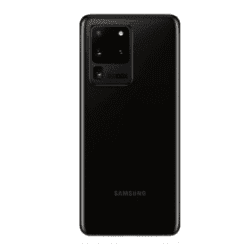 Vitre arrière + vitre caméra noir  Samsung Galaxy S20 Ultra G988F (Officiel)