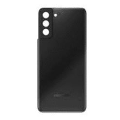 Vitre arrière + vitre caméra noir Samsung Galaxy S21 5G G991F (Officiel)