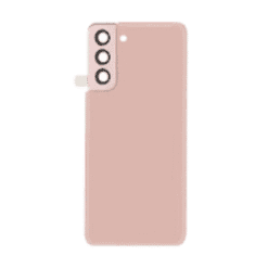 Vitre arrière + vitre caméra Rose Samsung Galaxy S21 5G G991F (Officiel)