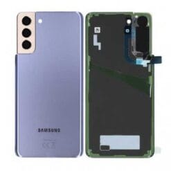 Vitre arrière + vitre caméra Violet Samsung Galaxy S21 Plus 5G G996F (Officiel)