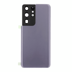 Vitre Arrière + Lentille Caméra Violette Samsung Galaxy S21 Ultra (G998B) (Compatible)