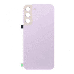 Vitre arrière + lentille caméra Violette Samsung Galaxy S22 S901B (Officiel)