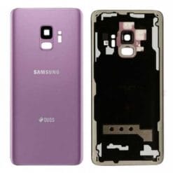 Vitre arrière+vitre caméra violet (officiel) Samsung Galaxy S9 G960F