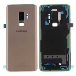 Vitre Arrière + Lentille Caméra Or Samsung Galaxy S9+ (Compatible)