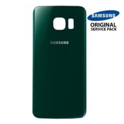Vitre arrière Samsung S6 edge G925F vert (officiel)