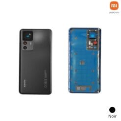 Vitre arriere + Vitre Camera noire Xiaomi 12 T (officiel)