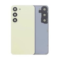 Vitre Arrière + Lentille Caméra Jaune Samsung Galaxy S23 (Compatible)