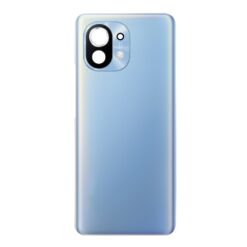 Vitre arrière + lentille caméra Xiaomi Mi 11 Bleue