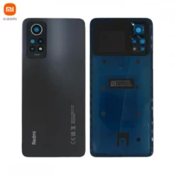 Vitre arrière + lentilles caméra Grise graphite Xiaomi Redmi Note 12 Pro 4G (Officiel)