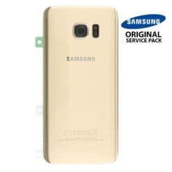 Vitre arrière + vitre caméra OR (officiel)  Samsung Galaxy S7  Edge G935F