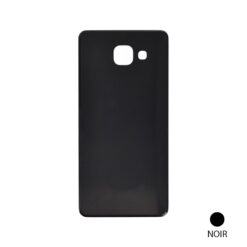 Vitre arrière + vitre caméra Samsung Galaxy A5 2016 A510F - Noire (Compatible)