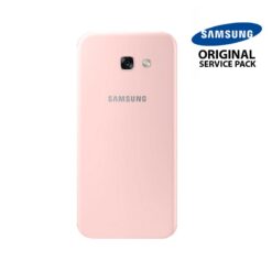 Vitre arrière + vitre caméra Samsung Galaxy A5 2017 A520F (Officiel) - Rose