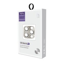 Vitre de protection pour caméra arrière iPhone 12 Pro argent TOTU  (AB-065)