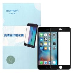 Vitre protection en verre trempé Noire HD iPhone 6 plus/6S plus MOMENT
