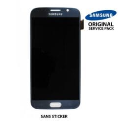Vitre tactile + écran LCD Samsung Galaxy S6 G920F Bleu/noir (officiel)