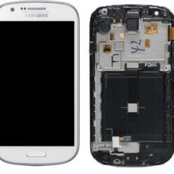 Vitre tactile et ecran LCD Samsung Galaxy Express i8730 blanc (Officiel)