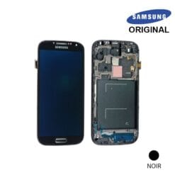 Vitre tactile et ecran LCD Samsung Galaxy S4 i9506 Gris/Noir (Officiel)