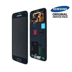 Ecran LCD + Vitre Tactile Noir Samsung Galaxy S5 Mini G800F G800H (Officiel)