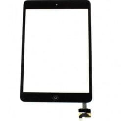 Vitre tactile noire + bouton home + scotch 3M iPad Mini 1/2 OEM